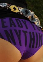 ATK Petites: Alliyah Sky (Exotic Alliyah spreads her legs outdoors)