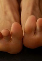 Altaira plays with and licks her feet, Altaira (alt002) ATK Petites: Altaira (Altaira plays with and licks her feet)