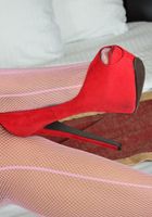Angelina Chung Poses in Red High Heels, Angelina Chung (ang174) ATK Exotics: Angelina Chung (Angelina Chung Poses in Red High Heels)