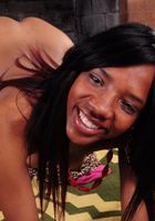 Ebony model Cliche takes off her panties, Cliche (cli001) ATK Exotics: Cliche (Ebony model Cliche takes off her panties)