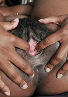 Nina Devon has a nubile black body and generous bush., Nina Devon (dej001) ATK Natural & Hairy: Nina Devon (Nina Devon has a nubile black body and generous bush.)