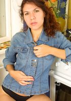 ATK Archives: Elena (Elena strips and plays with her hairy pussy teasing with her feet)