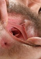 ATK Natural & Hairy: Emma Evins (Emma spreads her hot hairy hole.)