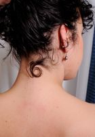 New model Estelle shows off her dark hairy pits and bush, Estelle (est005) ATK Archives: Estelle (New model Estelle shows off her dark hairy pits and bush)