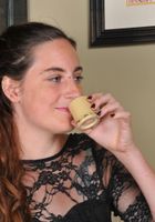 ATK Archives: Iris (Hairy babe Iris teases with her panties and hairy pussy)