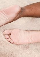 ATK Exotics: Janea (Black model Janea shows off her pussy)