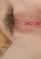 ATK Natural & Hairy: Evelyne (Lina throwing her tight snatch around, in her bed.)