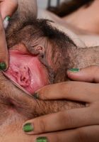Lola spreads her hairy furry peach, Lola Bella (lol038) ATK Natural & Hairy: Lola Bella (Lola spreads her hairy furry peach)
