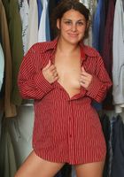 ATK Archives: Mia (Naughty amateur Mia teases with her pussy and ass in the closet)