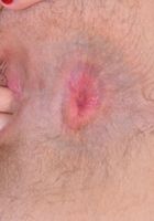 ATK Natural & Hairy: Nickey Huntsman (Nickey grabs her pink lips and spreads.)