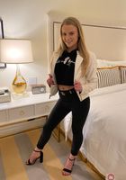 ATK Petites: Paris White (Paris White lingerie foot fetish.)