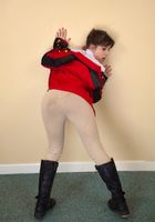 ATK Natural & Hairy: Rosie Ann (Rosie Ann showing her sweaty bushy beaver.)