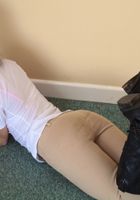 ATK Natural & Hairy: Rosie Ann (Rosie Ann showing her sweaty bushy beaver.)