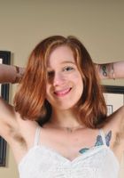 ATK Natural & Hairy: Tracy (Redhead babe Tracy spreads her thick red hairy pussy)