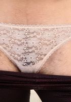 ATK Natural & Hairy: Violet (Violet pulls her panties down for some hairy spreads.)