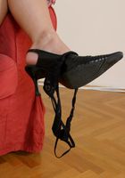 ATK Exotics: Yvette Balcano (Yvette Balcano shows off her trimmed pussy and sexy little feet)